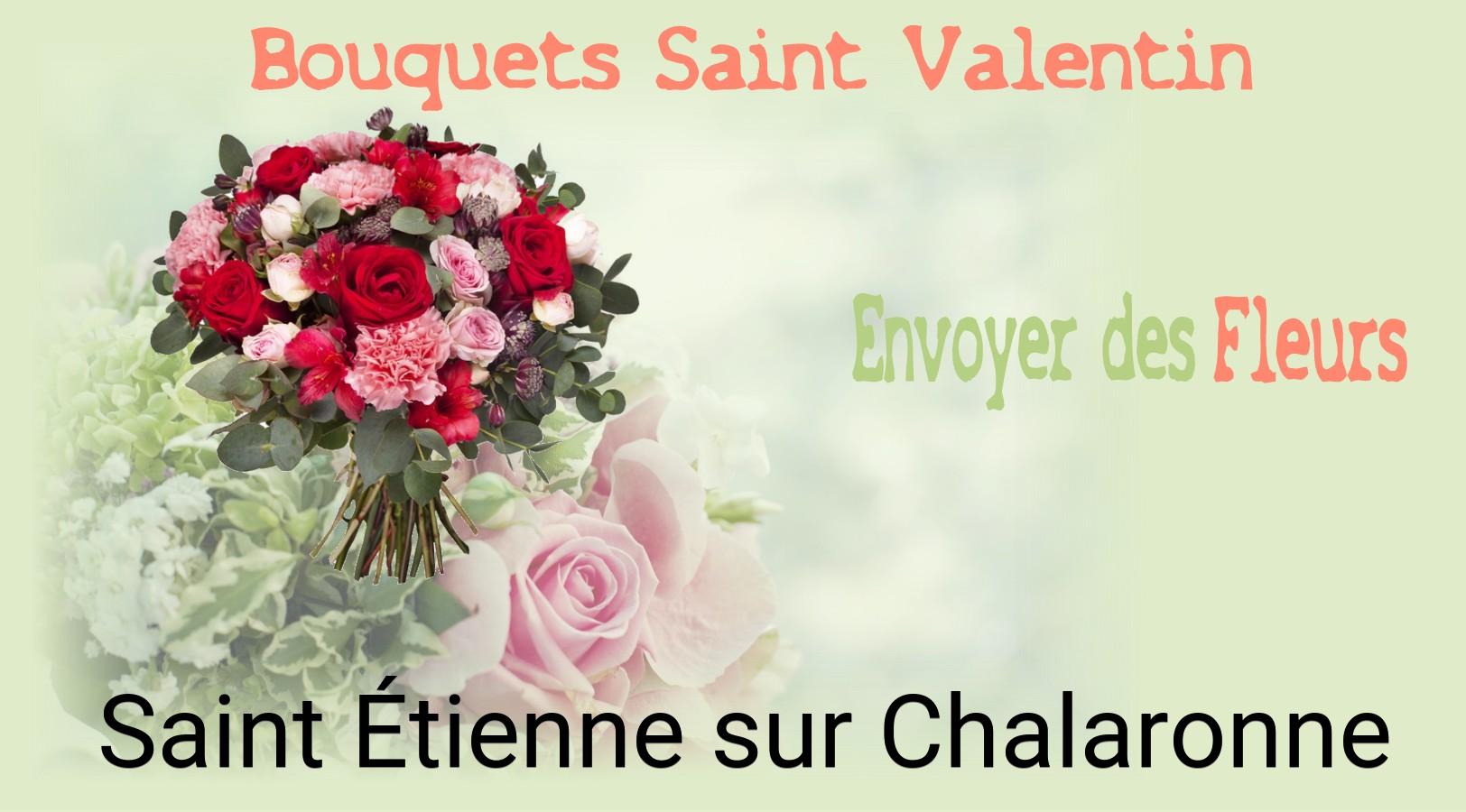 Roses de Saint-Valentin livrées à Saint-Étienne-sur-Chalaronne
